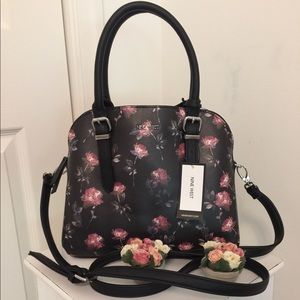 Lovely Floral Dome Satchel by Nine West